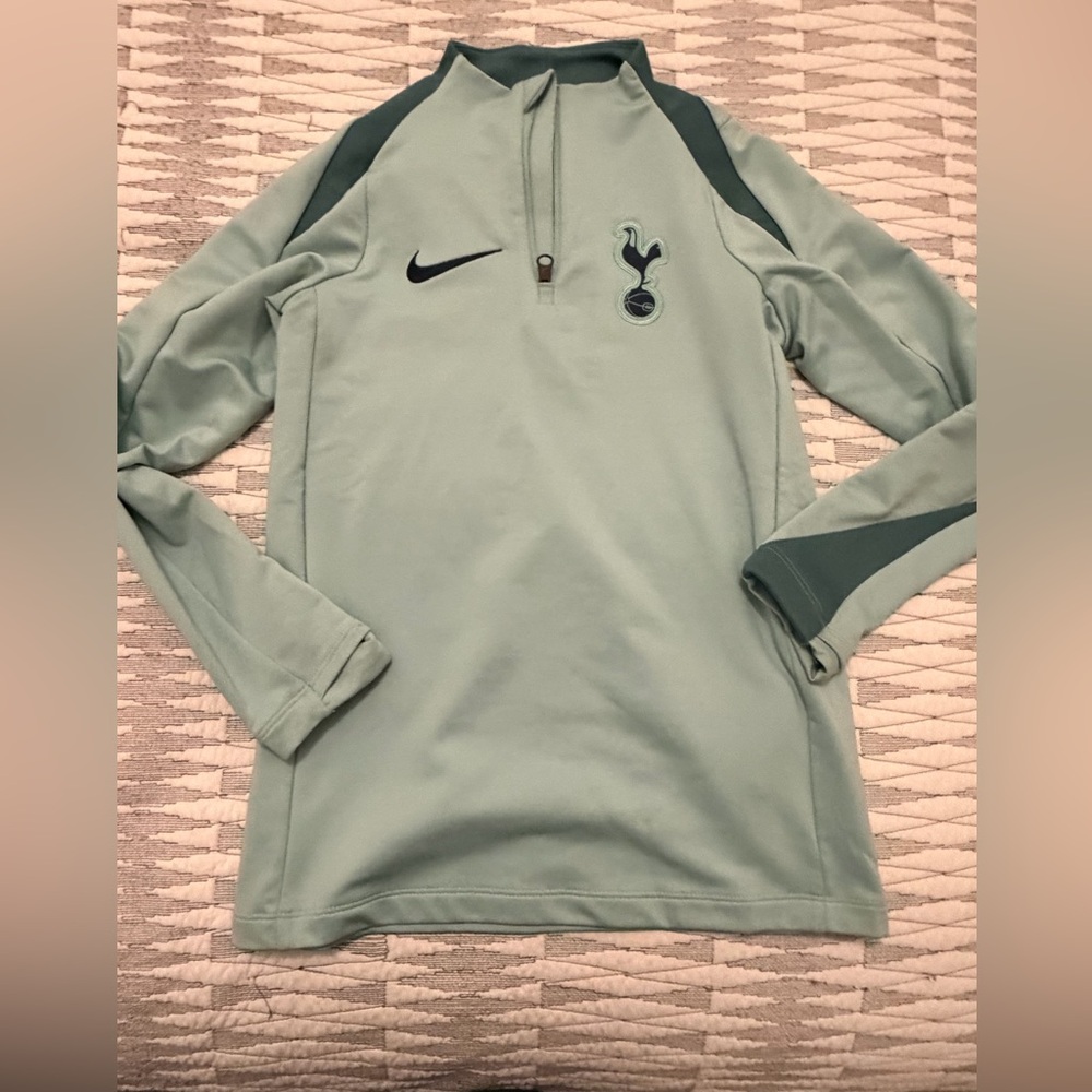 Youth Nike Light Green Tottenham Hotspur Pullover